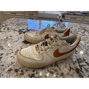 Nike Air Force 1 '07 Craft Mantra Orange Basketball Shoes CV1755-100 Men's 12